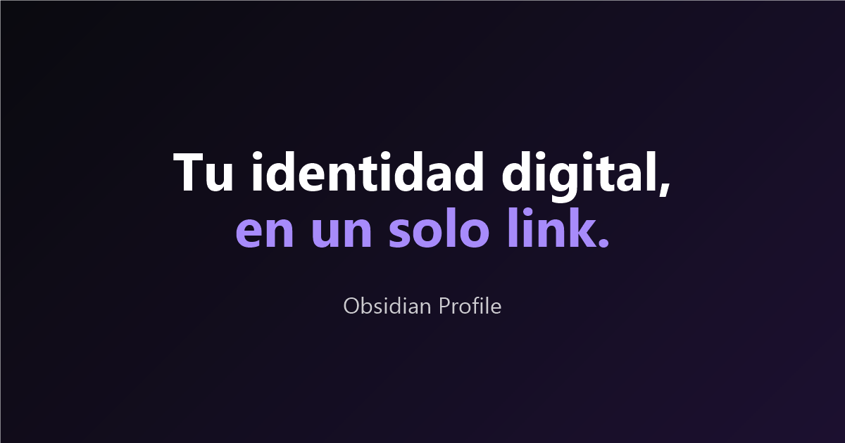 Screenshot of obsi.bio